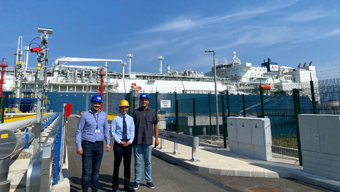 Representatives of the Embassy of the USA - LNG