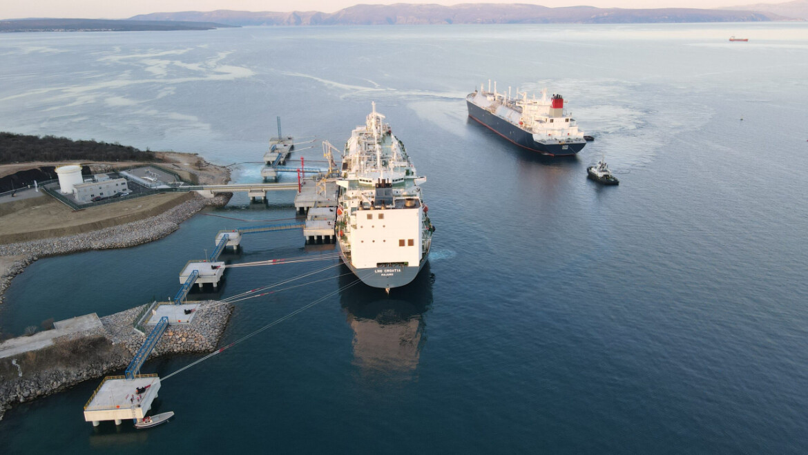 LNG natural gas delivered